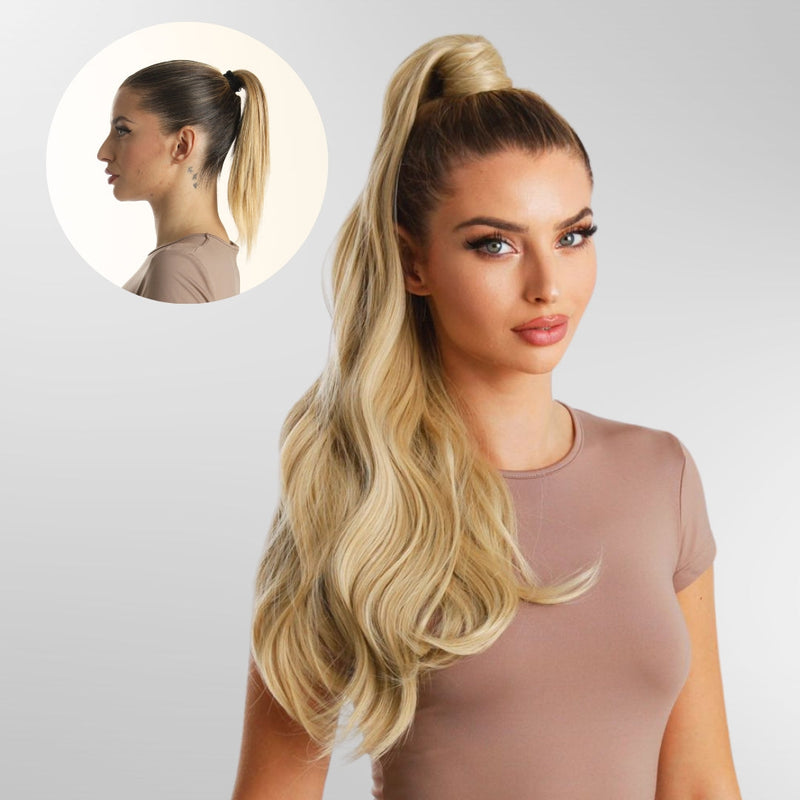 Ponytail Hollywood 60cm Ondulada