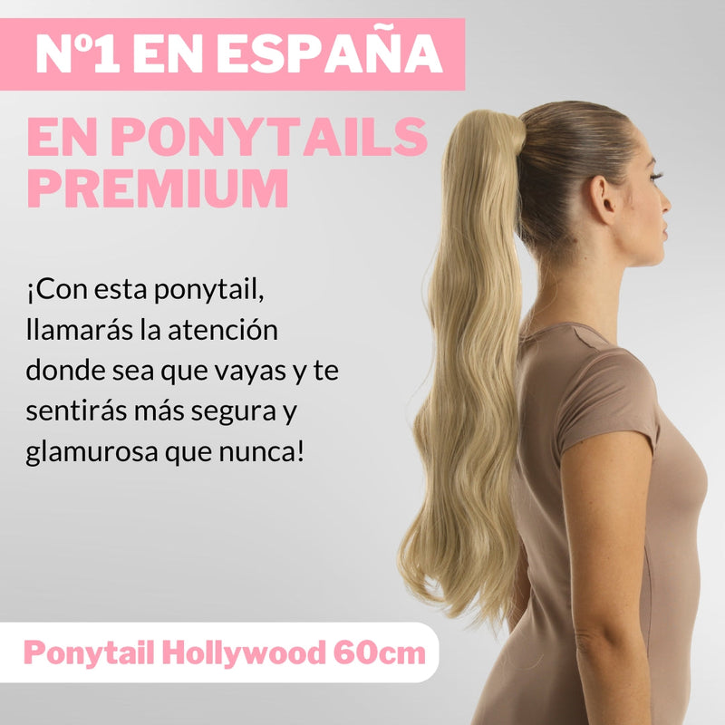 Ponytail Hollywood 60cm Ondulada