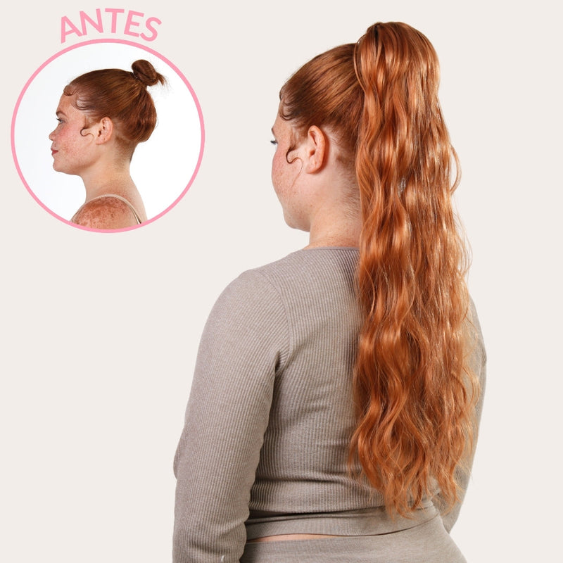 Ponytail Venice 60cm Ondulada