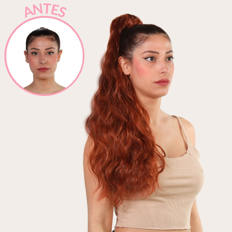 Ponytail Venice 60cm Ondulada