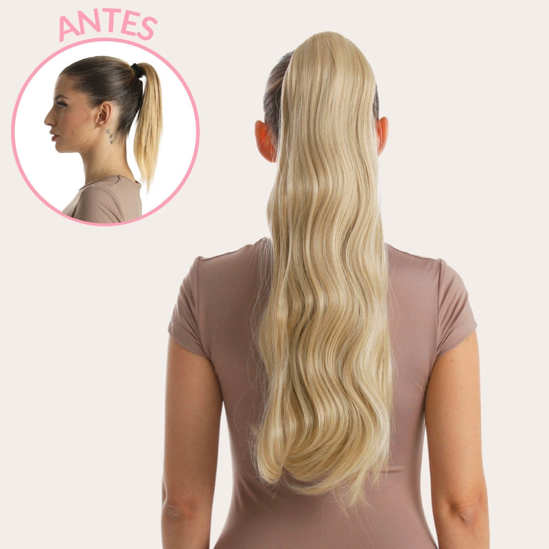 Ponytail Hollywood 60cm Ondulada