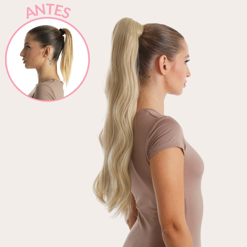 Ponytail Hollywood 60cm Ondulada