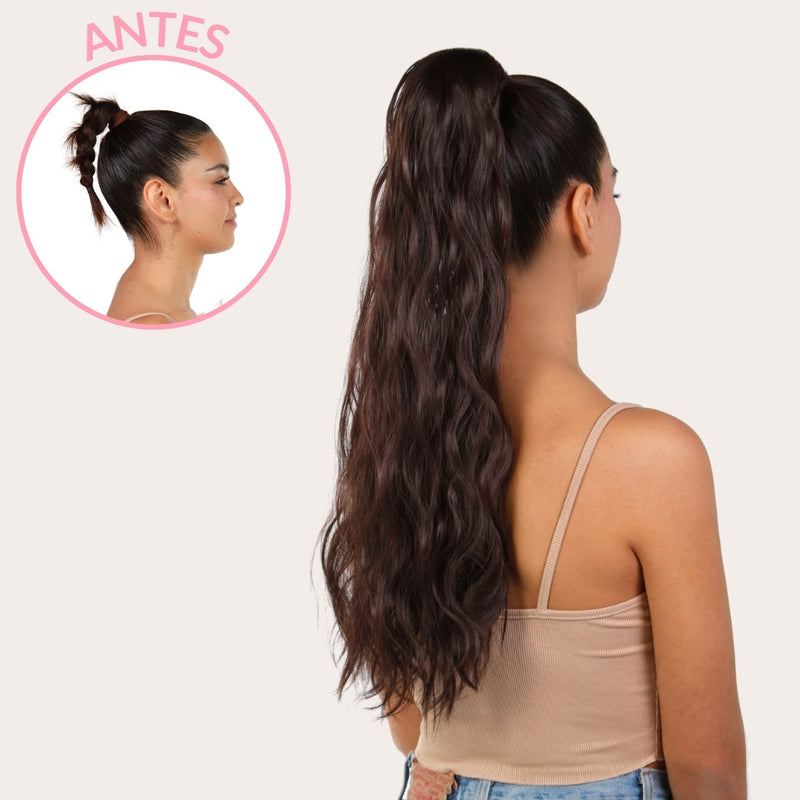 Ponytail Venice 60cm Ondulada