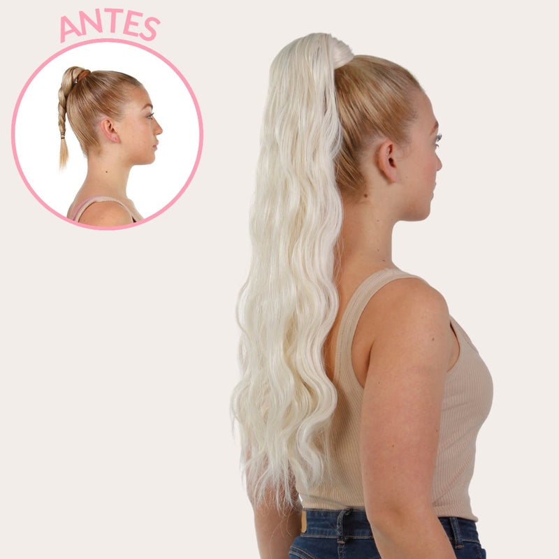 Ponytail Venice 60cm Ondulada