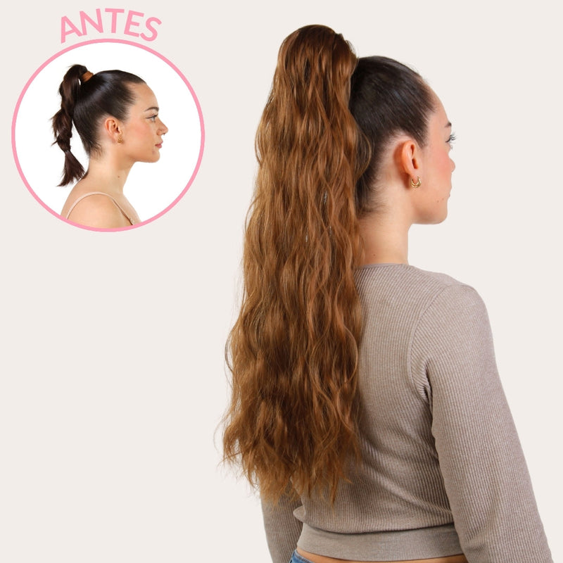 Ponytail Venice 60cm Ondulada