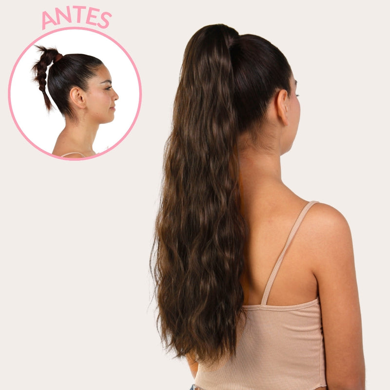 Ponytail Venice 60cm Ondulada