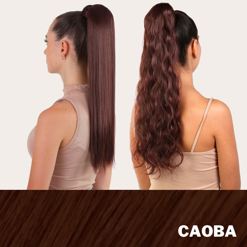 ¡SOLO HOY! OFERTA LIMITADA PONYTAIL 2X1 *INCLUYE COLA LISA Y ONDULADA*