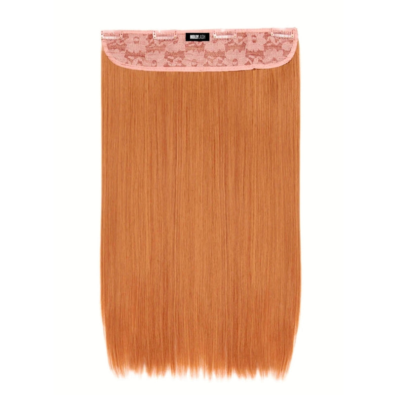 Extensiones Lisas Con Hilo Invisible y clips 45cm