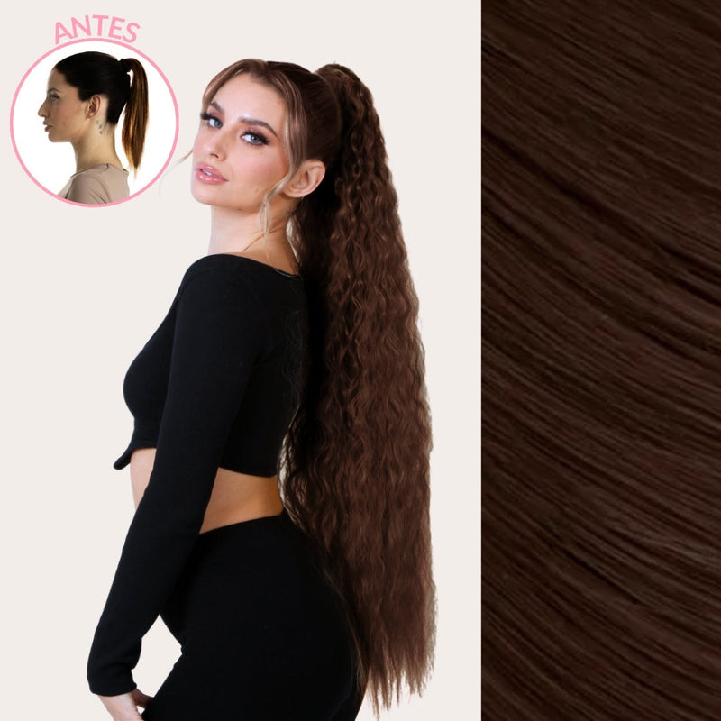 Ponytail Roma 86cm Rizada