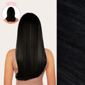 Extensiones Lisas Con Hilo Invisible y clips 45cm