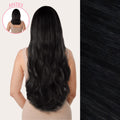 Extensiones Onduladas Con Hilo Invisible y clips 50cm