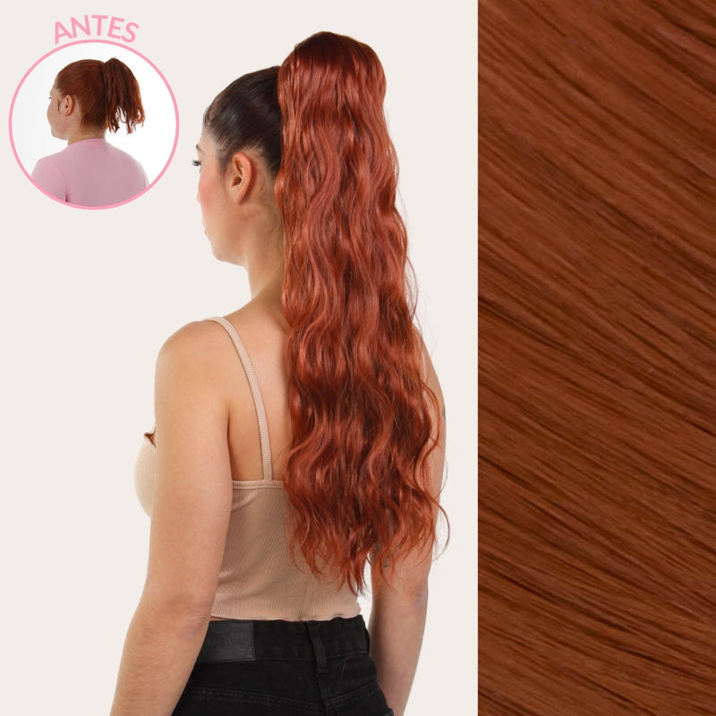 Ponytail Venice 60cm Ondulada