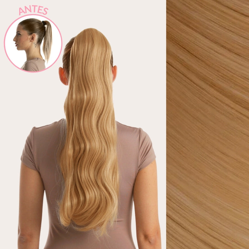 Ponytail Hollywood 60cm Ondulada