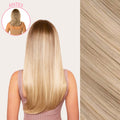 Extensiones Lisas Con Hilo Invisible y clips 45cm