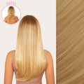 Extensiones Lisas Con Hilo Invisible y clips 45cm