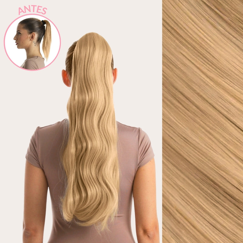 Ponytail Hollywood 60cm Ondulada